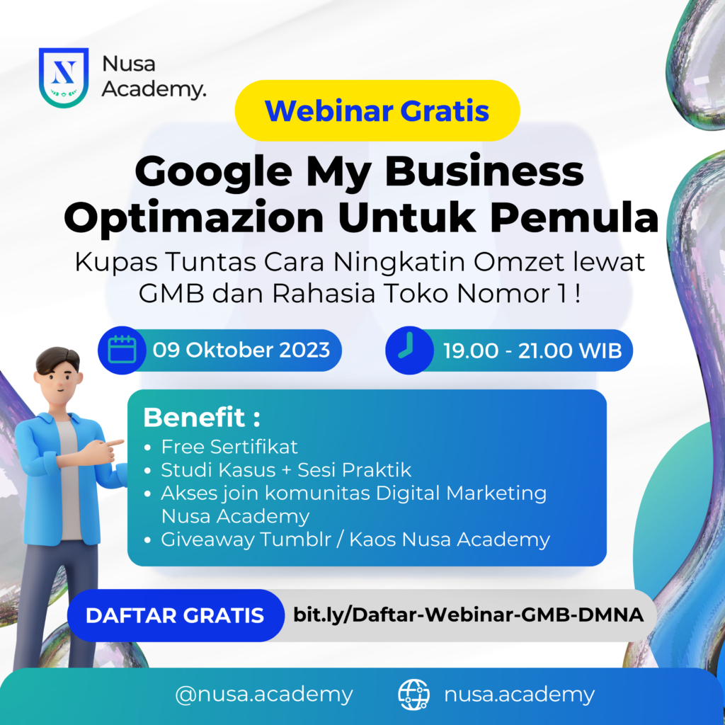 Webinar Digital Marketing Nusa Academy