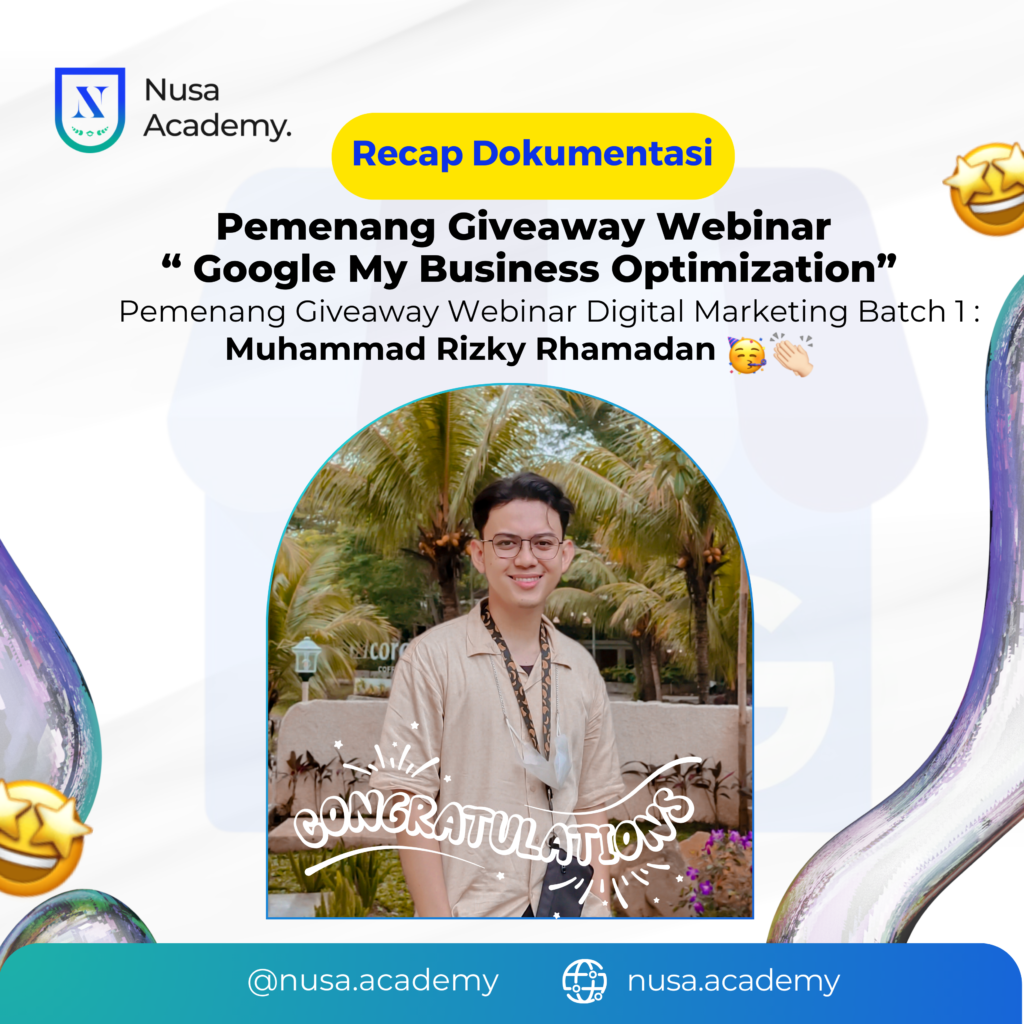 Dokumentasi Webinar Nusa Academy